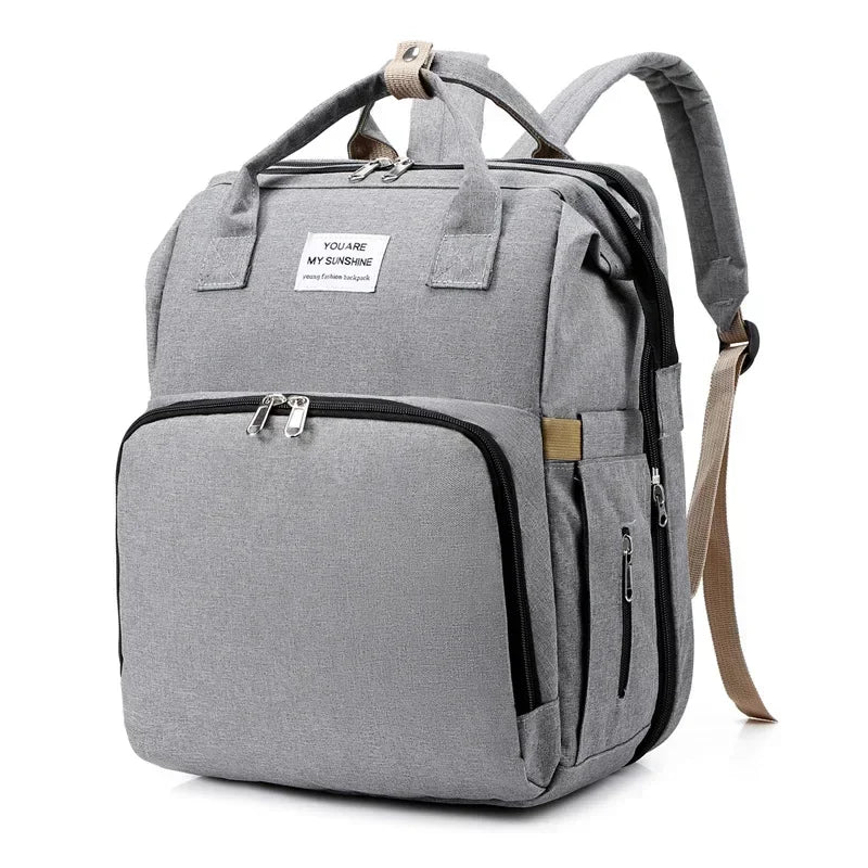 Multi-Functional Baby Needs Backpack & Portable Travel Cot
