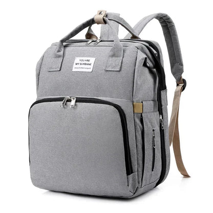 Multi-Functional Baby Needs Backpack & Portable Travel Cot