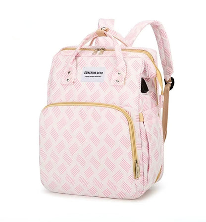 Multi-Functional Baby Needs Backpack & Portable Travel Cot